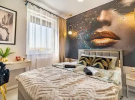 City Break Apartment z gabinetem, 2 łazienkami, tarasem i garażem podziemnym w cenie