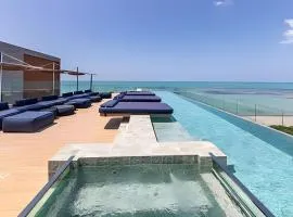 Varanda com Vista Mar- Roftop, Recepção 24 horas e WIFI Duplo