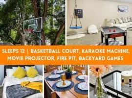 Basketball Court, Pickleball, Karaoke, 6 Beds