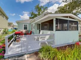 Deck and Indian River Bay Views Coastal Cottage