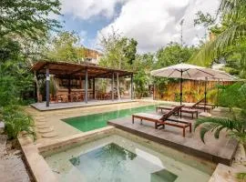 Villa Bambu con alberca privada en tulum