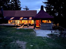 Chalet on Pohorje hill Maribor bike park next to the downhill track, H&uuml;tte in Hočko Pohorje