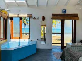 Caraíva pé na areia โรงแรมในการาอิวา