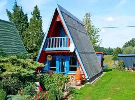 Roof House near Dümmer See with Rowing Boat