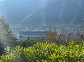 Modern bright 2 bedroom apartment with panoramic view of Boka Kotorska Bay