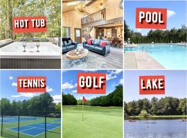 Cabin Retreat with Hot Tub, Cottage in Pocono Country Place