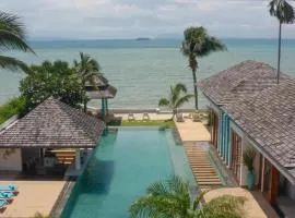 Beachfront 5br Luxury Villa Sunsai Amazing Sunset