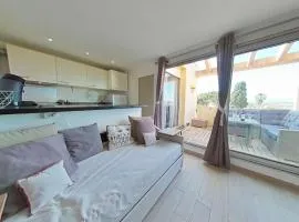 Appartement 2 piéces 4 couchages ULYSSE PORT LEUCATE NATURISME PL080-TB38