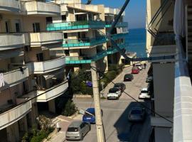 Popi Apartment for rent Peraia floor with balcony 38 qm &tau;&mu;