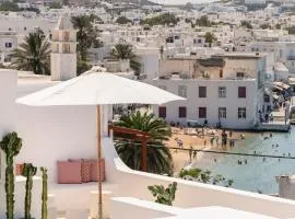 Simple House Mykonos Sunset