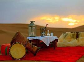 unique Sahara Camp, hotel s parkováním v destinaci Merzouga