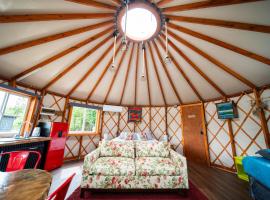 Acogedora Yurta en Puerto montt, camping de luxo em Llanquihue