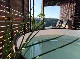 Rincón de paz、ビージャ・セラナのコテージ