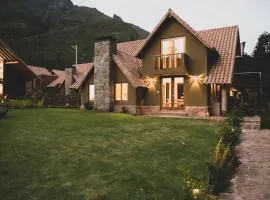 Villas del Valle Sagrado、クスコのコテージ