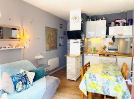 Le Navarre, charmant T2 familial bien équipé en rdc , en centre-ville Cauterets