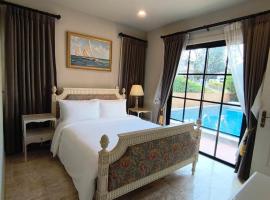 The Ozone Khao Yai Pool Villa, hotel v destinaci Ban Sap Setthi