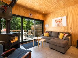 Les Refuges du Massif de Charlevoix, hotel v destinaci Petite-Rivière-Saint-Francois