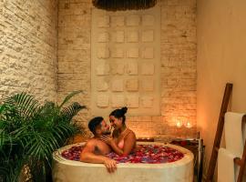 Olbil Hotel Boutique, hotel s jacuzzi v destinaci Valladolid