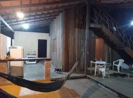 Chácara Quântica bungalow na floresta