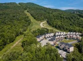 Chalets Grande-Pointe au Massif de Charlevoix -Vélos - Rando -ski-in ski-out、プティット・リヴィエール・サン・フランソワのコテージ