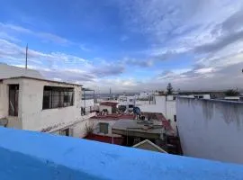 Au cœur de la Kasbah Des Oudayas avec vue sur l'atlantique