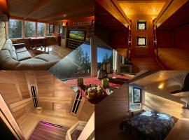 Chalet DolceVista con SPA, vicino a Cortina d'Ampezzo, hotel a Borca di Cadore