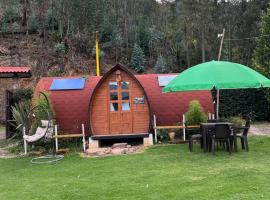 Hospedaje Cabañas El sendero del caracol 5p, hotel v destinaci Nobsa