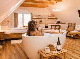 Apartm&aacute;n Inkognito, hotel com spa em Zaječ&iacute;