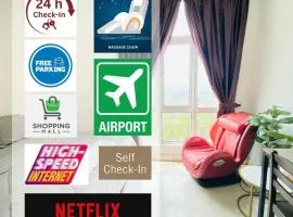 Mesahill Studio King With Massage Chair Above Shopping Mall, Cinema & Bowling, 5 Minutes to USIM, Nilai - 24H Self and Easy Check In