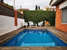 House with outdoor spaces and pool