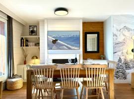 Appartement 6 personnes, balcon, piscine, ski aux pieds, hotel a Val Thorens