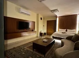 SkyLuxe Studio 2 with rooftop Pool & Self Check In