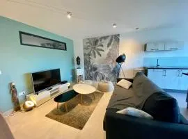 Apartment in residence with pool