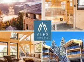 Naturchalets Turracher Höhe by ALPS RESORTS、トゥルラッハー・ヘーエのシャレー