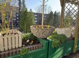 200 qm Wohnug mit Sonnenterrasse und Wintergarten