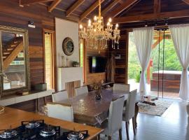 Refugio Vitoria - Cabana Privativa no Vale Europeu, Hotel in Ibirama