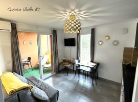 Corsica Bella 87 T2 Cosy piscines proche plage, hotel i Lecci