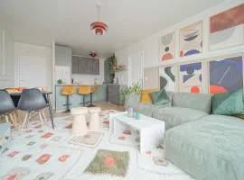 Modern, parking, downtown, 20 minutes from Paris