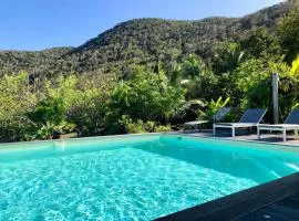Villa Bambou, vue mer, panorama sur la baie des Saintes
