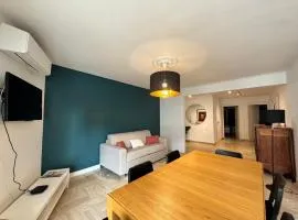 Les Appts d'Albertine - Charmant T3 climatisé à 200m des plages, centre-ville et gare - Parking privé inclus