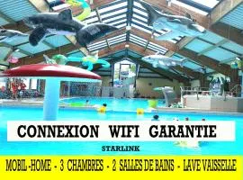 MH-6 PERS-3 CH-2 SDB-lave vaisselle-lave linge - WIFI GARANTIE - grande terrasse