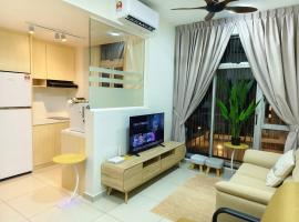 Midas Seri Alam New Cozy 5pax, Pet Friendly I Netflix & Coway, 1Cpark, Unblock View, hotel que aceita pets em Masai
