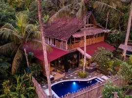 Unique Balian beach house