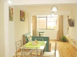 Departamento amplio, moderno, Cusco Perú