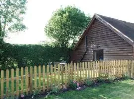 The Chalet is pet friendly on a farm near Malvern
