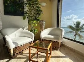Cancun condo en la playa de Puerto Juarez