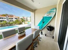 Exclusive, Lagoon Front, 2 min beach, Groundfloor, Grill & Paddelboard