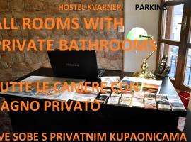 Hostel Kvarner-All Rooms with private bathrooms & Dorms, hotel v destinaci Rijeka