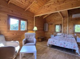 Nuevo Ecolodge Caba&ntilde;eros, chal&eacute; alpino em Retuerta de Bullaque