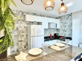 Incrível apartamento com suíte no centro da cidade